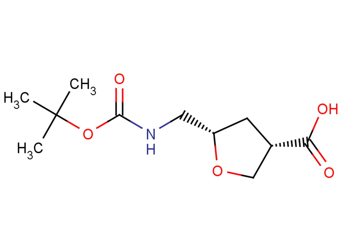 (3S,5S)-5-({[(tert-butoxy)carbonyl]amino}methyl)oxolane-3-carboxylic acid
