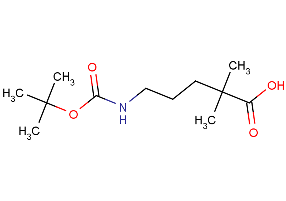 5-{[(tert-butoxy)carbonyl]amino}-2,2-dimethylpentanoic acid