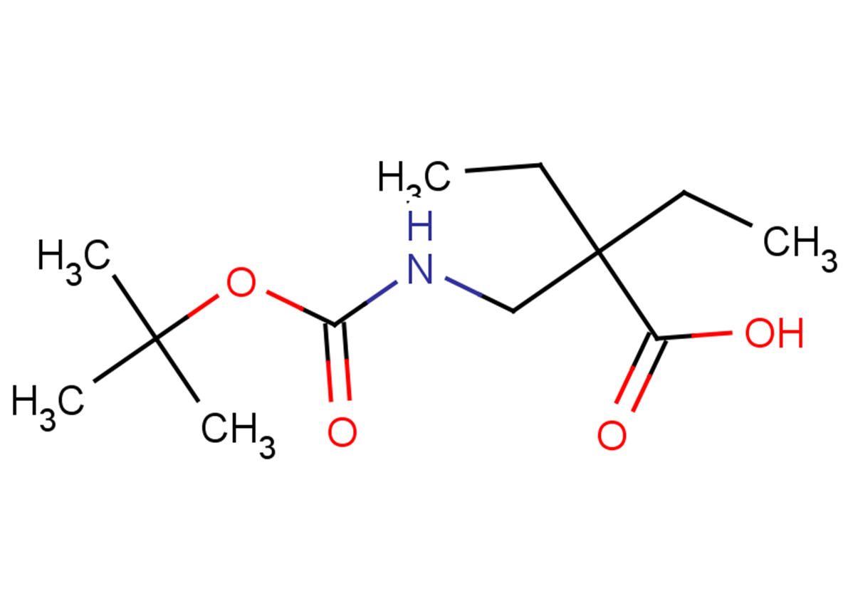 2-({[(tert-butoxy)carbonyl]amino}methyl)-2-ethylbutanoic acid