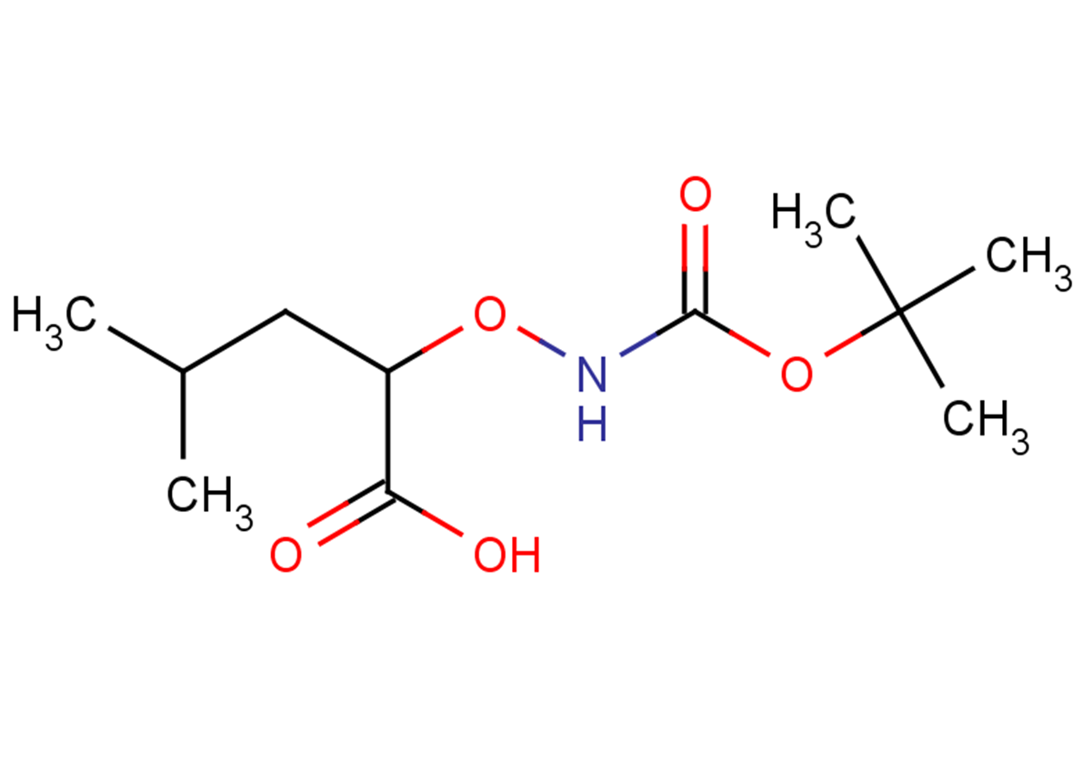 2-({[(tert-butoxy)carbonyl]amino}oxy)-4-methylpentanoic acid