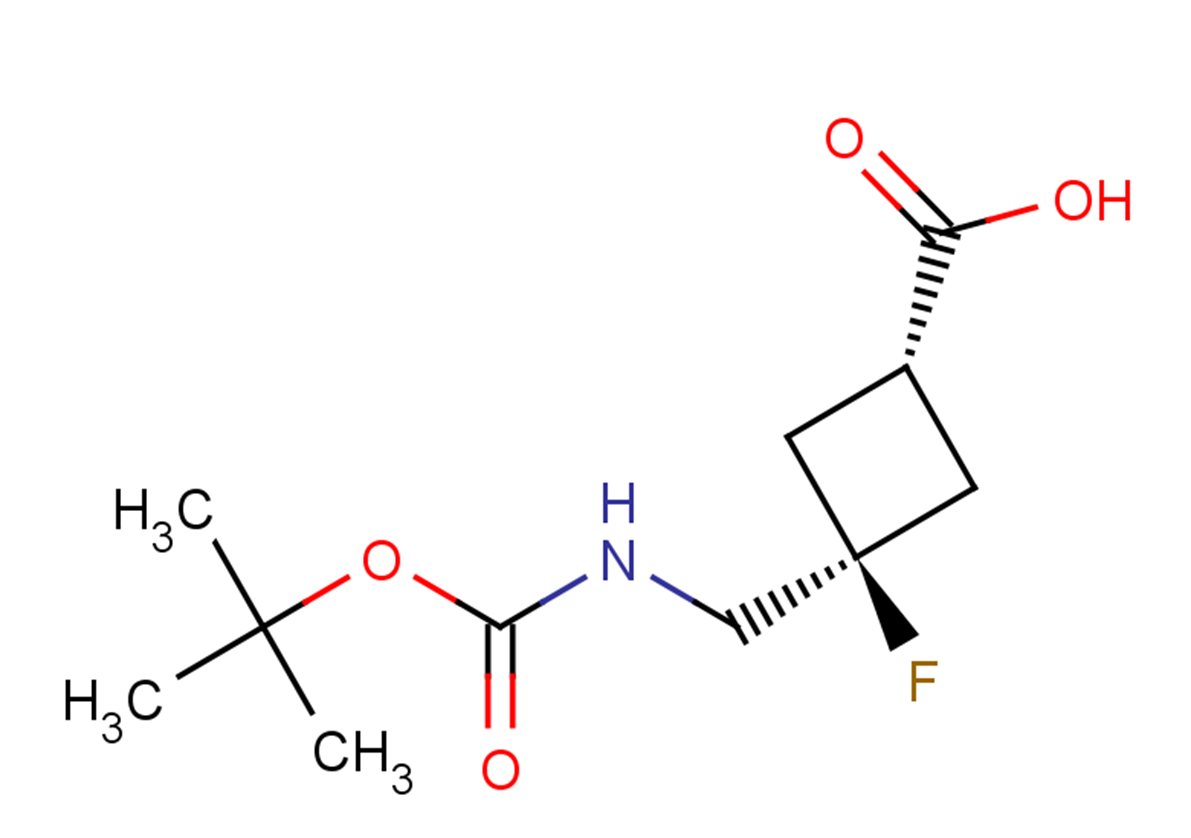 3-({[(tert-butoxy)carbonyl]amino}methyl)-3-fluorocyclobutane-1-carboxylic acid