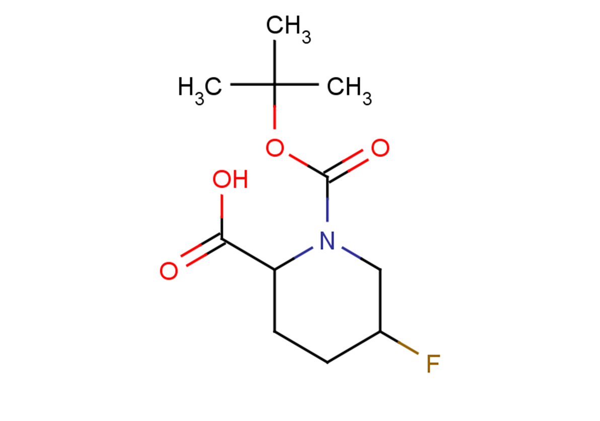 1-[(tert-butoxy)carbonyl]-5-fluoropiperidine-2-carboxylic acid