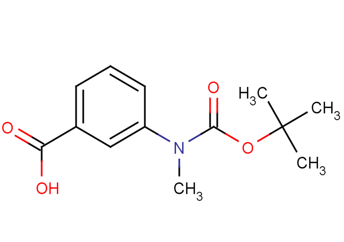 3-{[(tert-butoxy)carbonyl](methyl)amino}benzoic acid