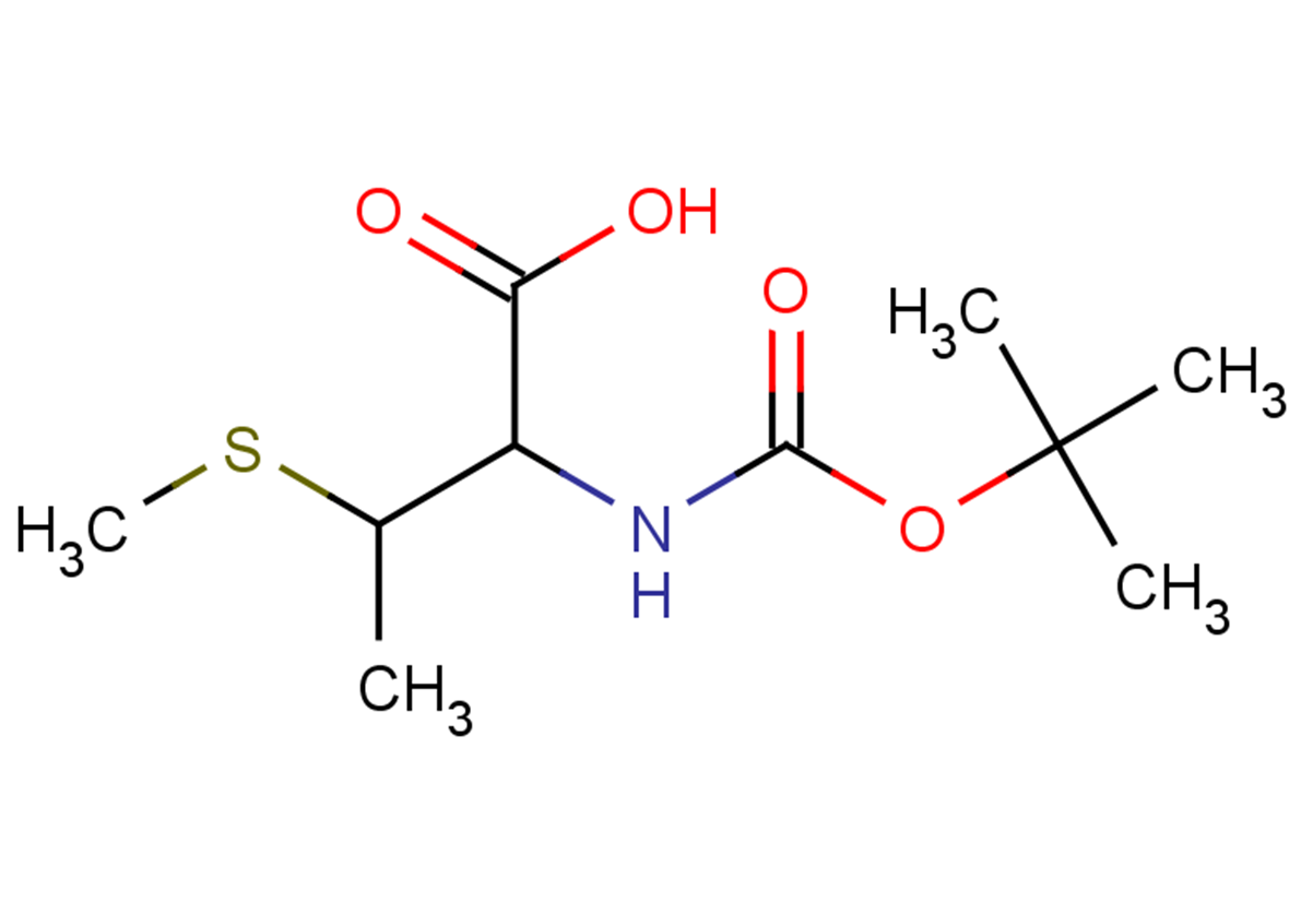 2-{[(tert-butoxy)carbonyl]amino}-3-(methylsulfanyl)butanoic acid