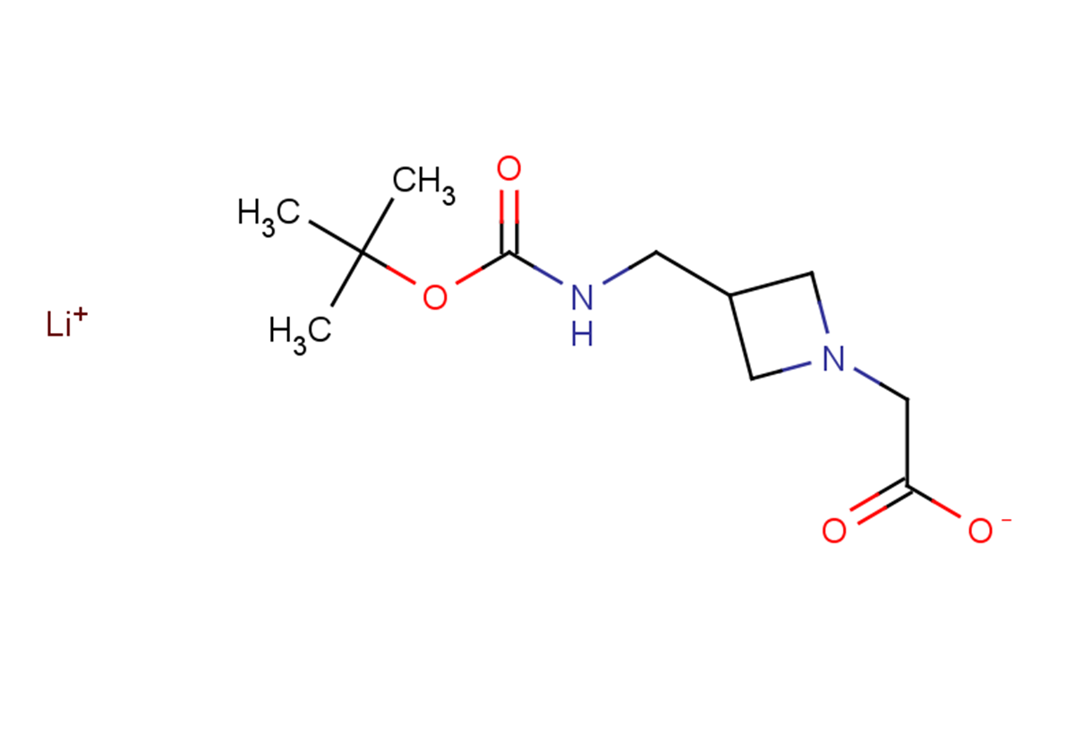 lithium(1+) ion 2-[3-({[(tert-butoxy)carbonyl]amino}methyl)azetidin-1-yl]acetate