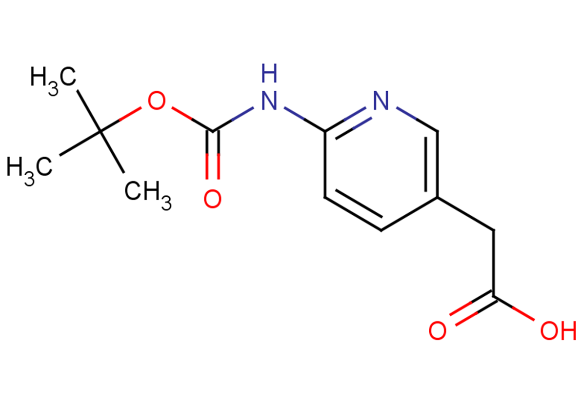 2-(6-{[(tert-butoxy)carbonyl]amino}pyridin-3-yl)acetic acid
