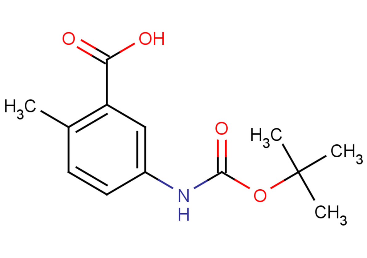 5-{[(tert-butoxy)carbonyl]amino}-2-methylbenzoic acid
