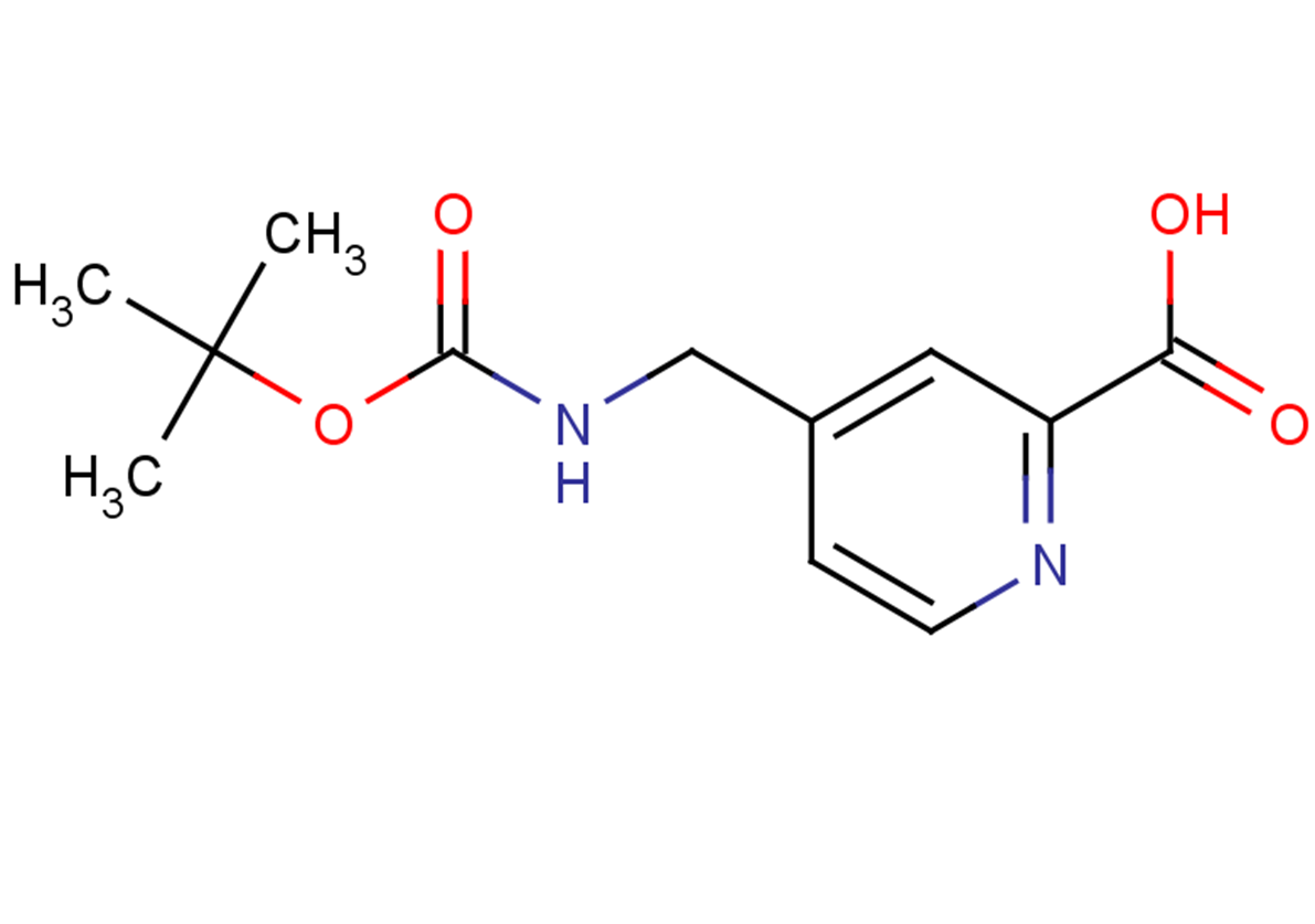 4-({[(tert-butoxy)carbonyl]amino}methyl)pyridine-2-carboxylic acid