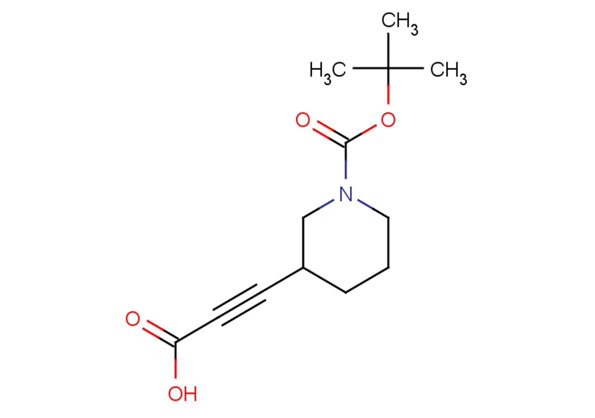 3-{1-[(tert-butoxy)carbonyl]piperidin-3-yl}prop-2-ynoic acid