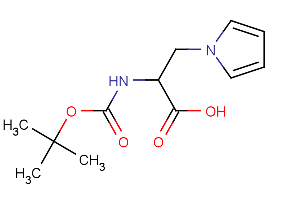 2-{[(tert-butoxy)carbonyl]amino}-3-(1H-pyrrol-1-yl)propanoic acid