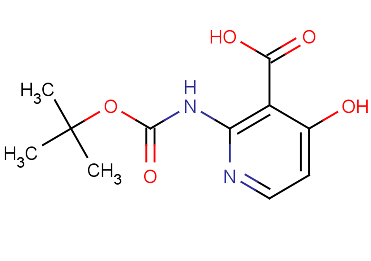 2-{[(tert-butoxy)carbonyl]amino}-4-hydroxypyridine-3-carboxylic acid