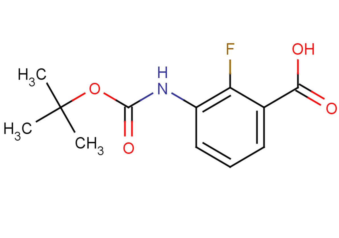 3-{[(tert-butoxy)carbonyl]amino}-2-fluorobenzoic acid
