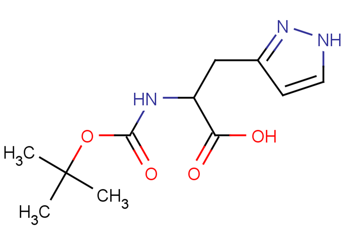 2-{[(tert-butoxy)carbonyl]amino}-3-(1H-pyrazol-3-yl)propanoic acid
