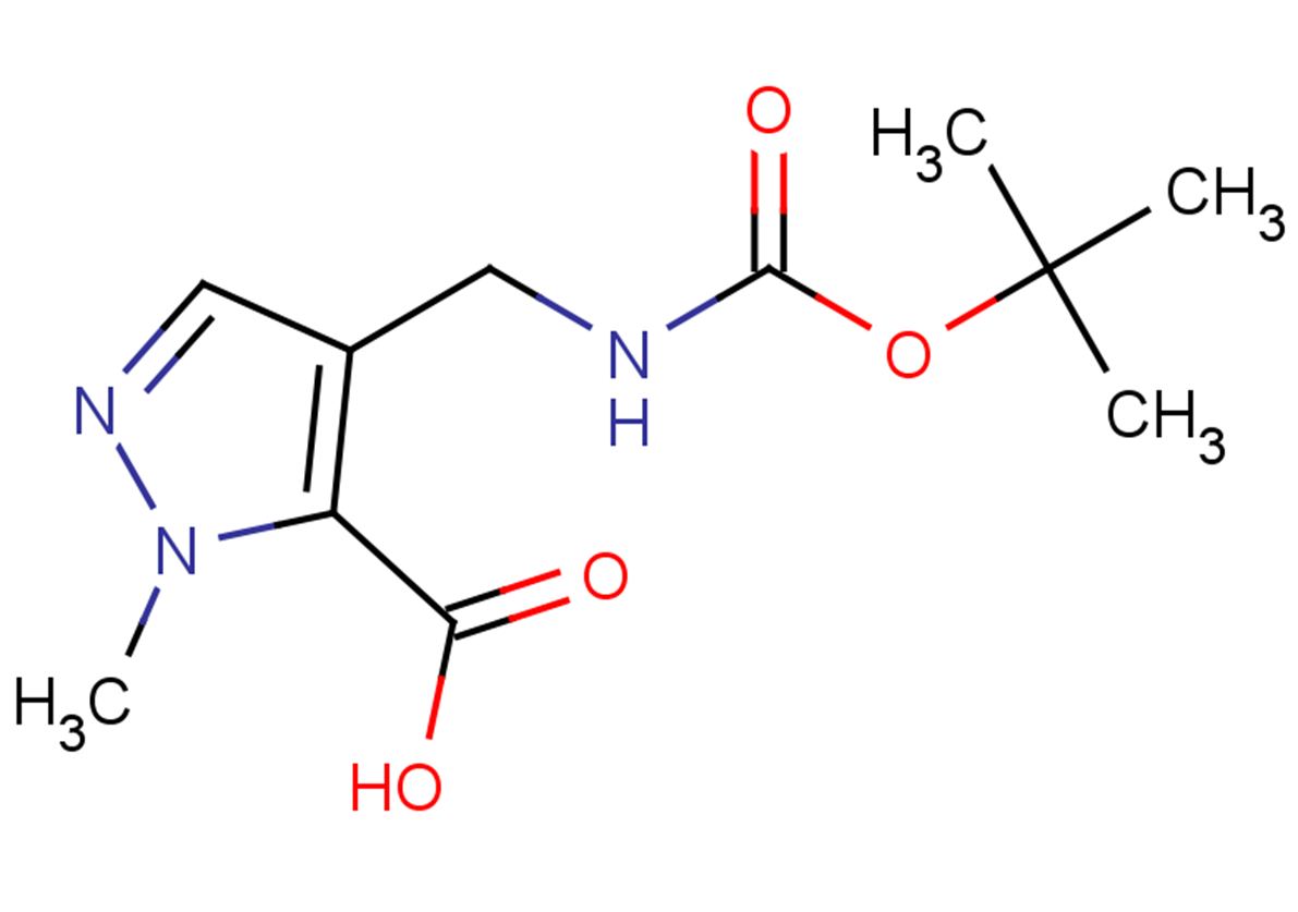 4-({[(tert-butoxy)carbonyl]amino}methyl)-1-methyl-1H-pyrazole-5-carboxylic acid