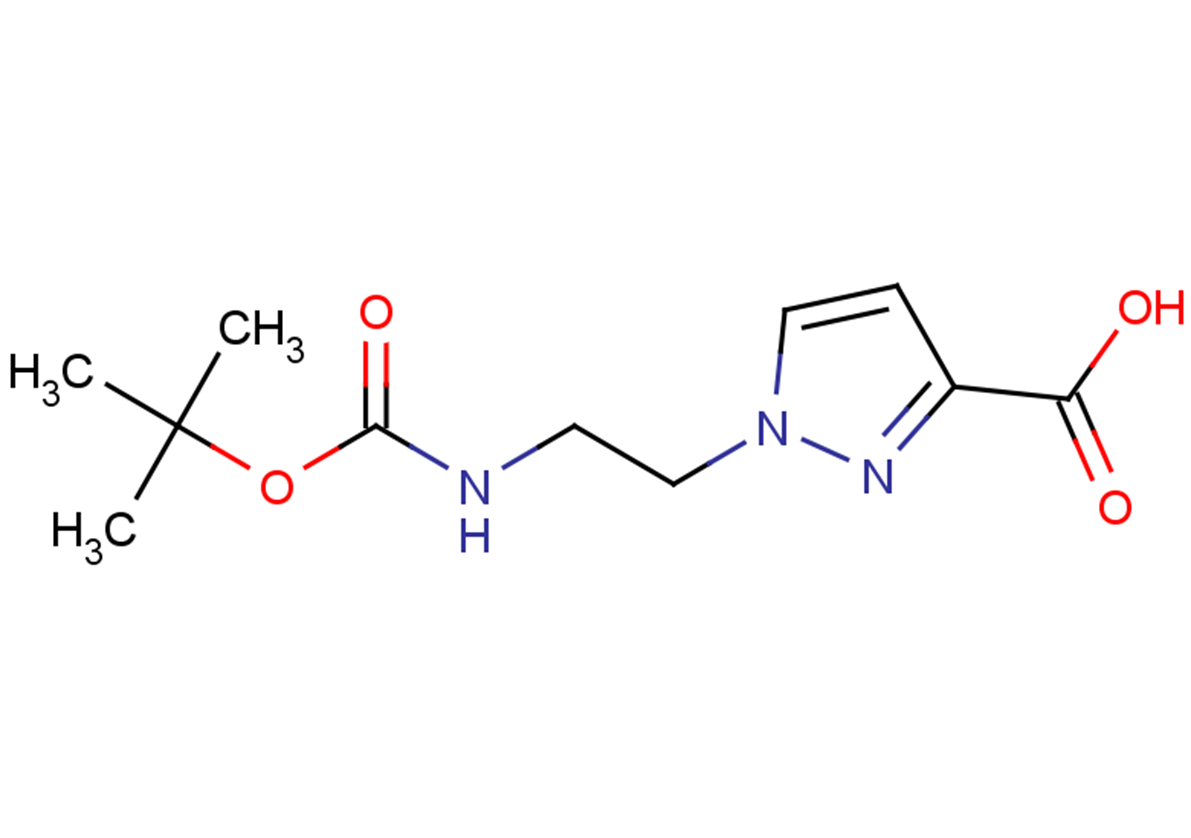 1-(2-{[(tert-butoxy)carbonyl]amino}ethyl)-1H-pyrazole-3-carboxylic acid