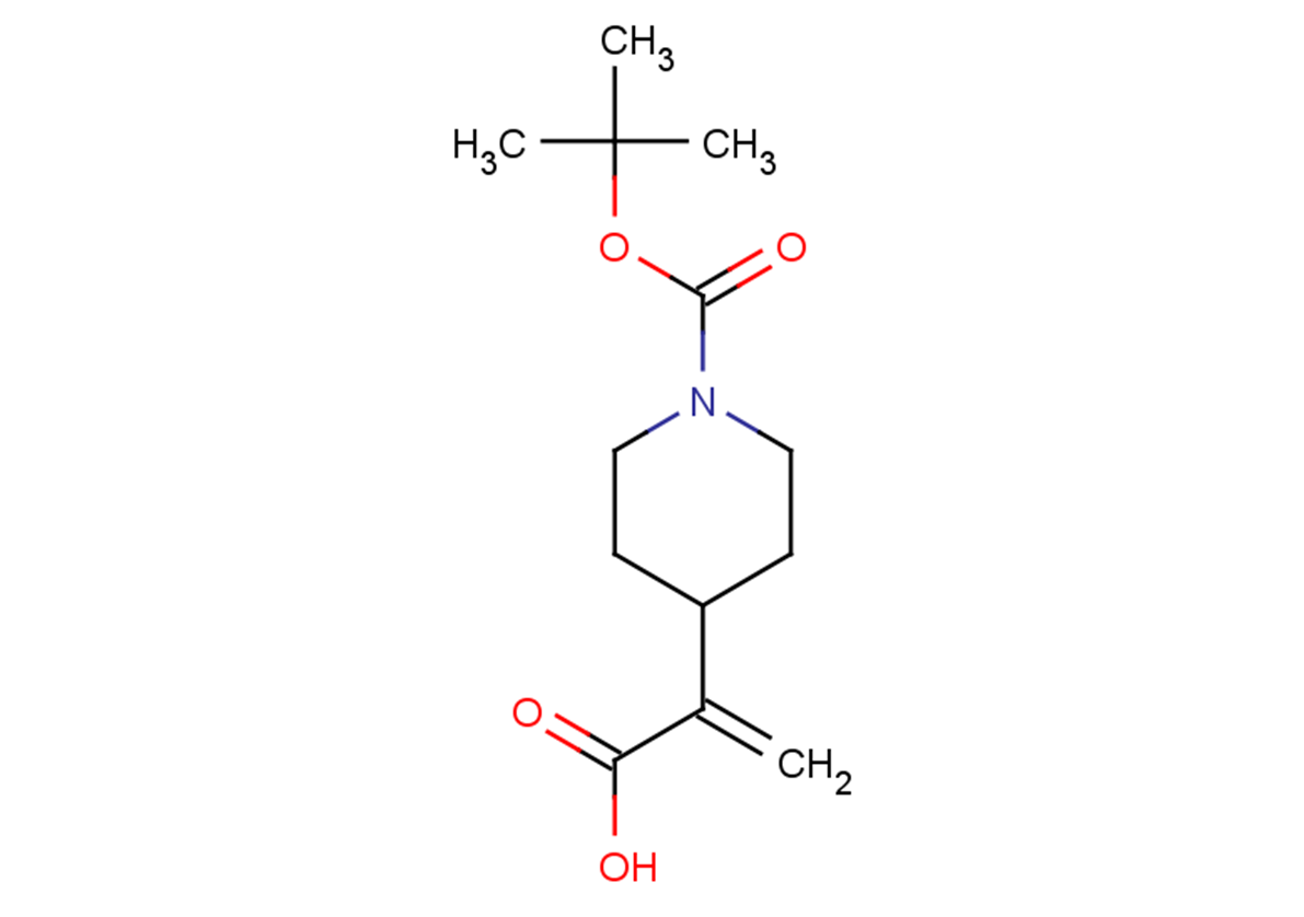 2-{1-[(tert-butoxy)carbonyl]piperidin-4-yl}prop-2-enoic acid