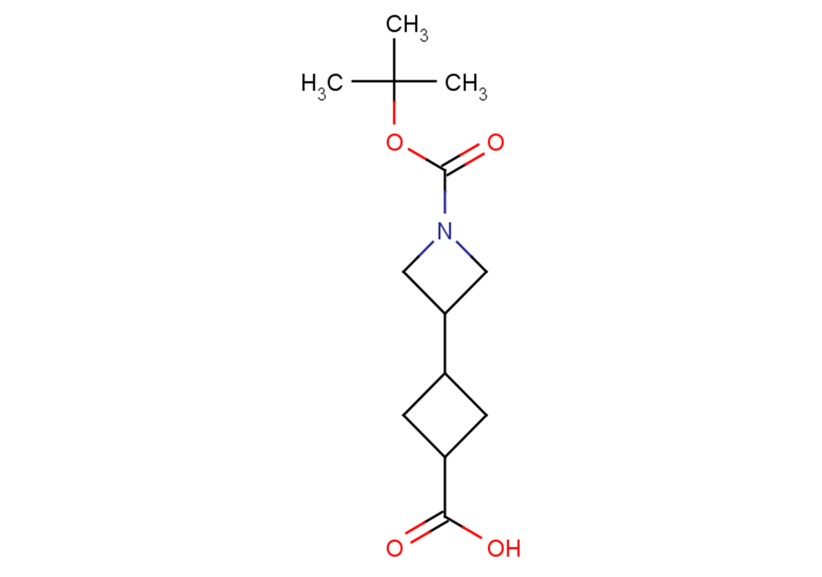 3-{1-[(tert-butoxy)carbonyl]azetidin-3-yl}cyclobutane-1-carboxylic acid