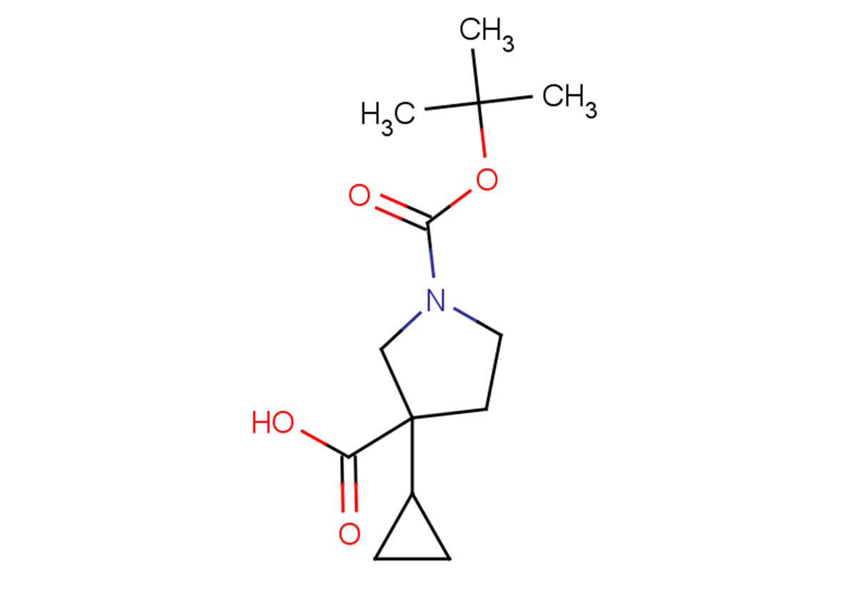 1-[(tert-butoxy)carbonyl]-3-cyclopropylpyrrolidine-3-carboxylic acid