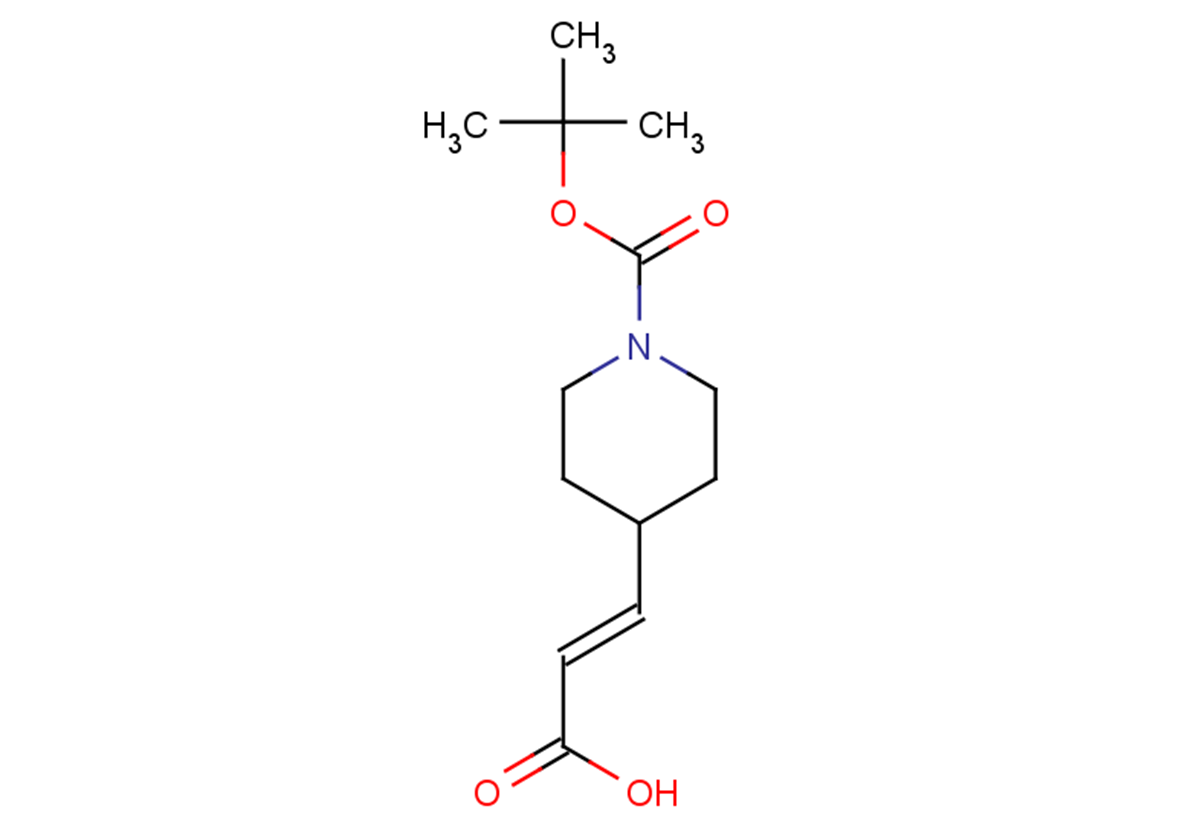(2E)-3-{1-[(tert-butoxy)carbonyl]piperidin-4-yl}prop-2-enoic acid
