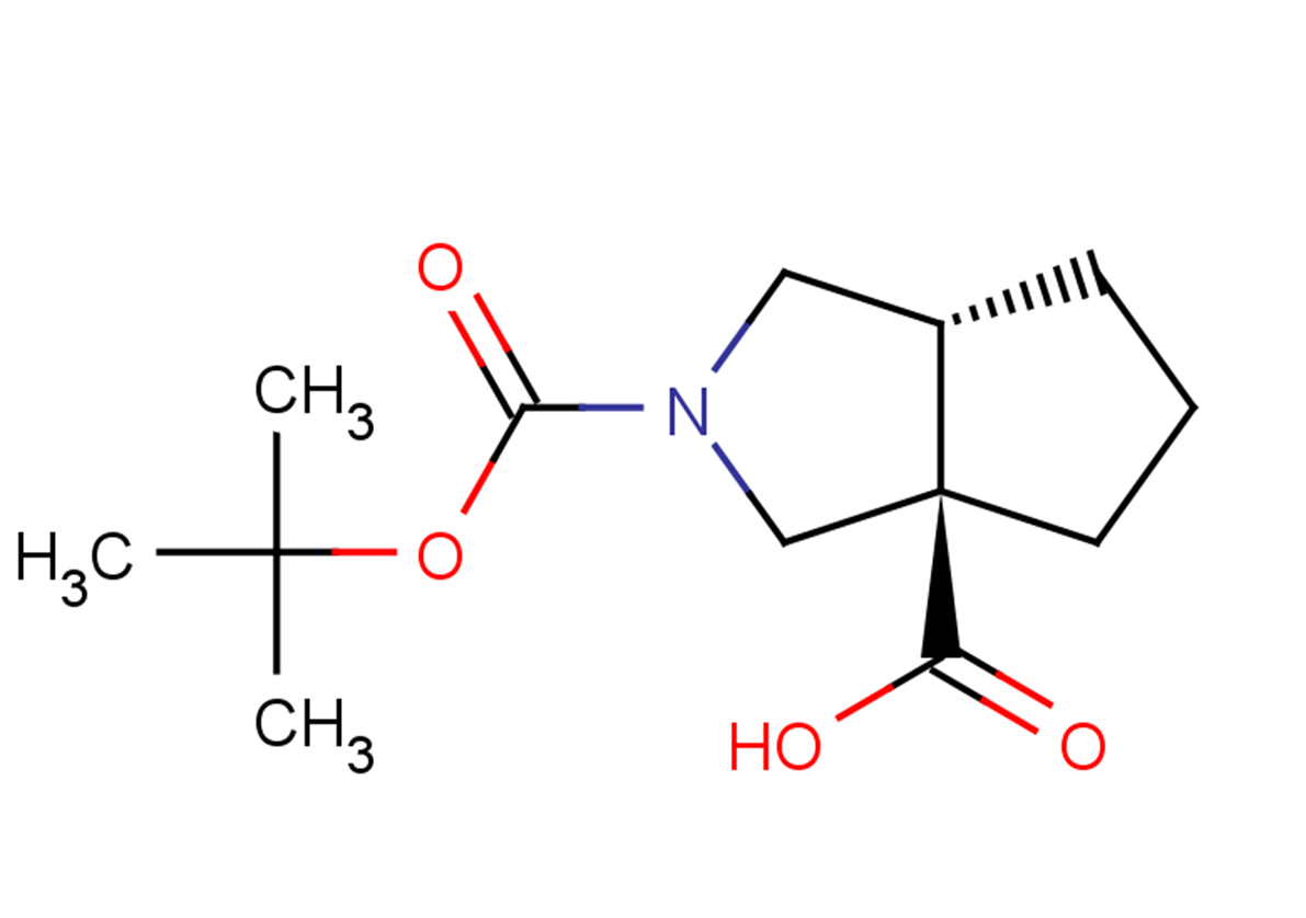 (3aR,6aR)-2-[(tert-butoxy)carbonyl]-octahydrocyclopenta[c]pyrrole-3a-carboxylic acid