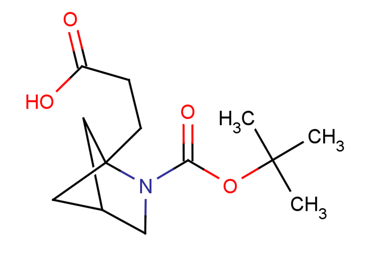 3-{2-[(tert-butoxy)carbonyl]-2-azabicyclo[2.1.1]hexan-1-yl}propanoic acid