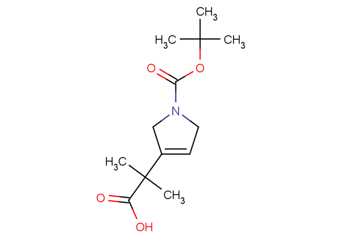 2-{1-[(tert-butoxy)carbonyl]-2,5-dihydro-1H-pyrrol-3-yl}-2-methylpropanoic acid