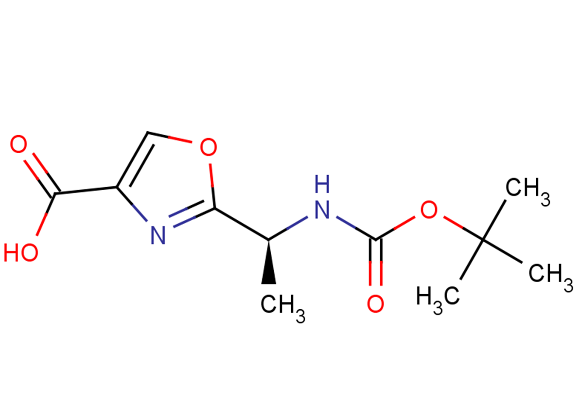 2-[(1S)-1-{[(tert-butoxy)carbonyl]amino}ethyl]-1,3-oxazole-4-carboxylic acid