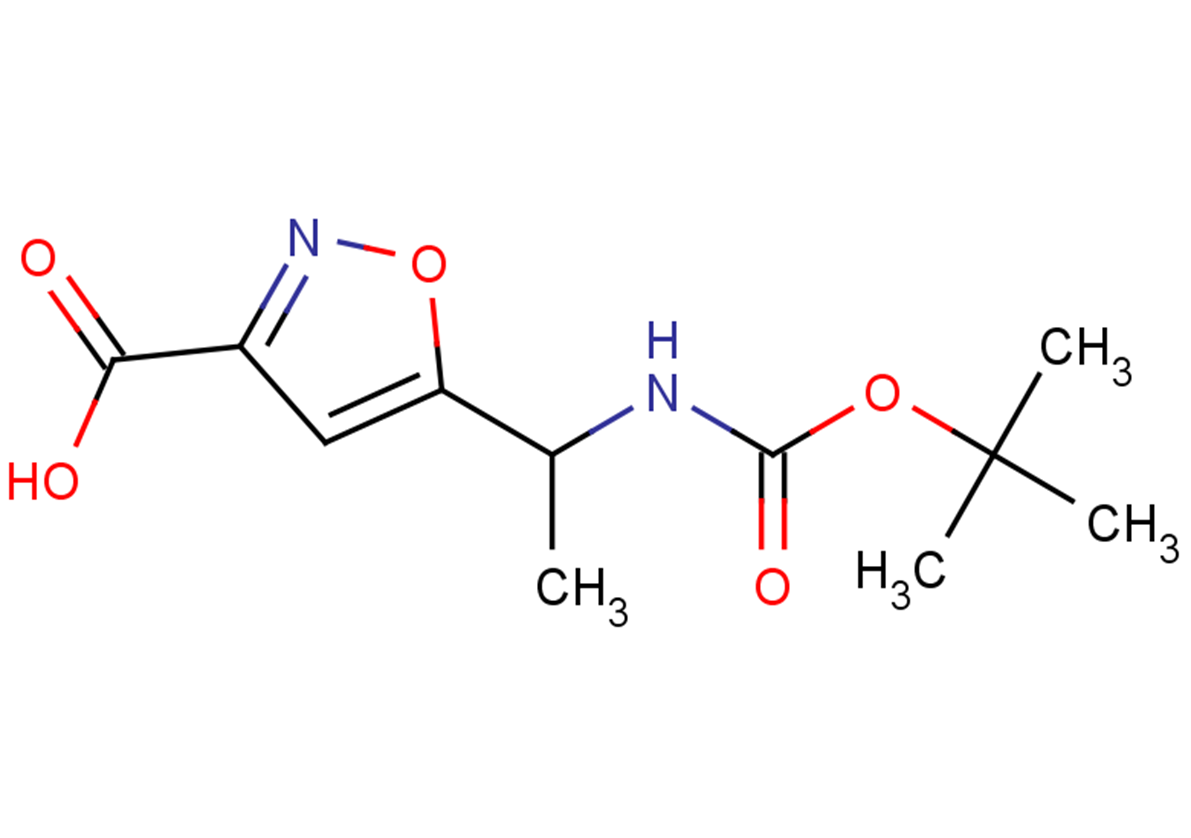 5-(1-{[(tert-butoxy)carbonyl]amino}ethyl)-1,2-oxazole-3-carboxylic acid