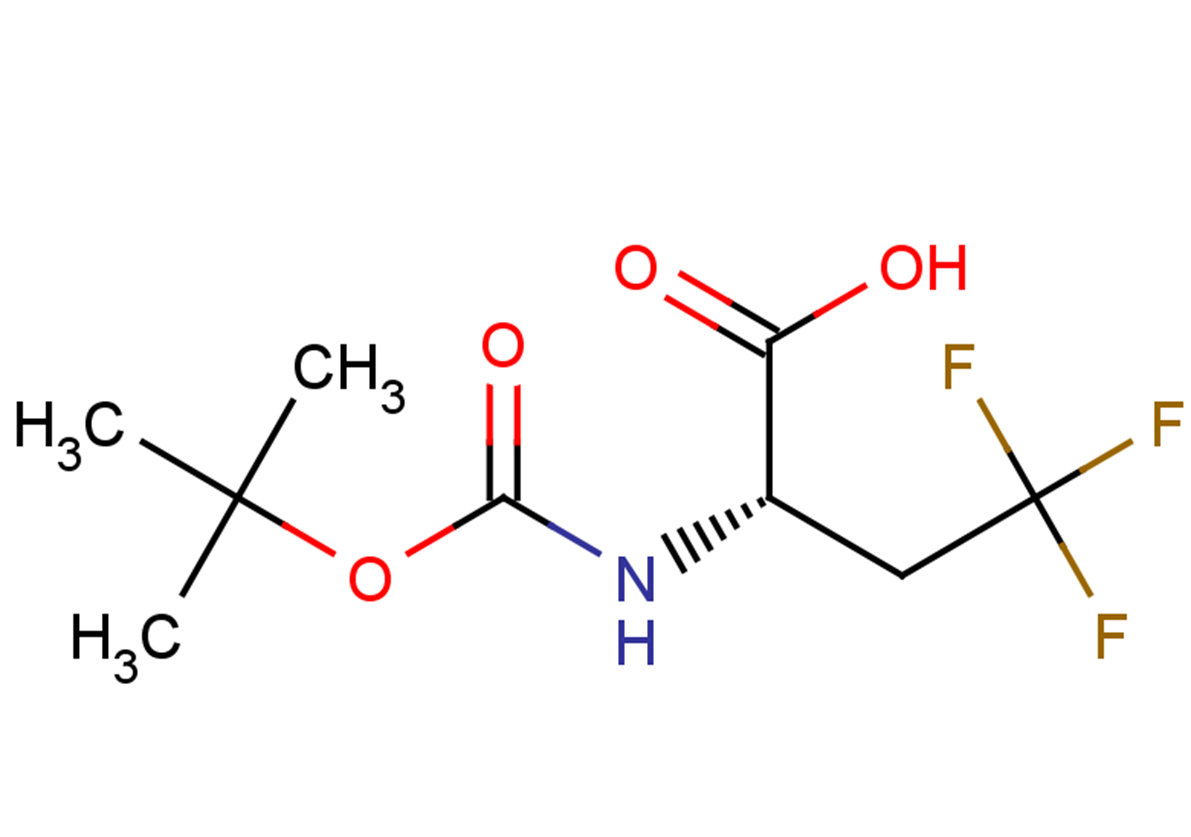 (2S)-2-{[(tert-butoxy)carbonyl]amino}-4,4,4-trifluorobutanoic acid
