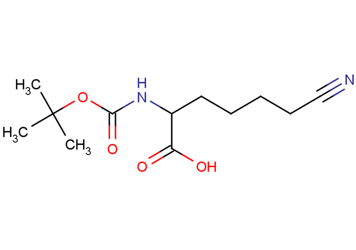 2-{[(tert-butoxy)carbonyl]amino}-6-cyanohexanoic acid