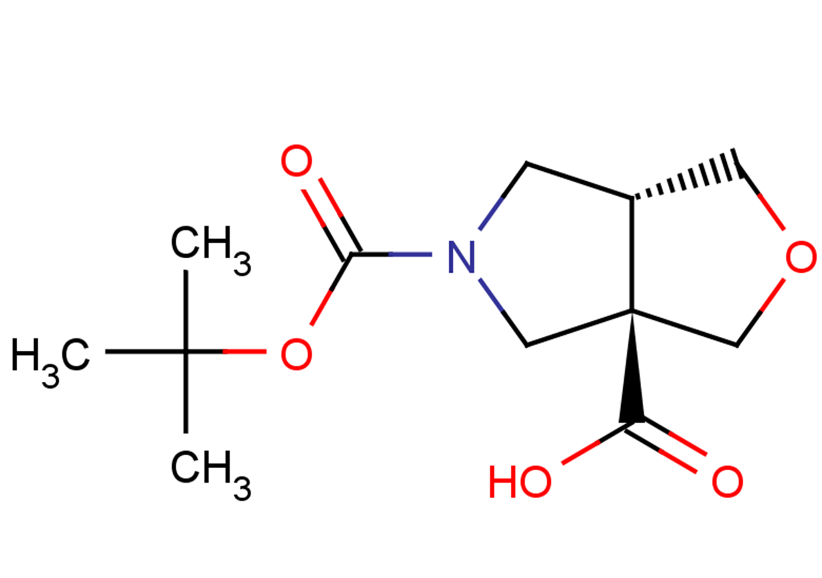 (3aR,6aR)-5-[(tert-butoxy)carbonyl]-hexahydro-1H-furo[3,4-c]pyrrole-3a-carboxylic acid