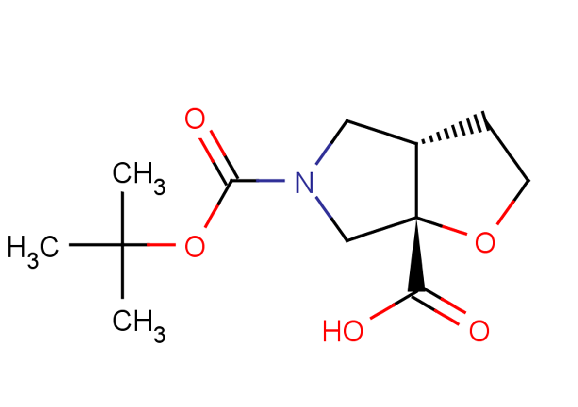 (3aS,6aS)-5-[(tert-butoxy)carbonyl]-hexahydro-2H-furo[2,3-c]pyrrole-6a-carboxylic acid