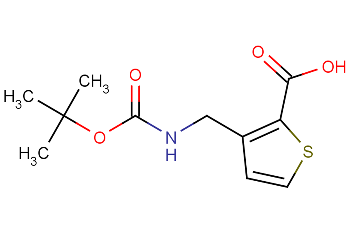 3-({[(tert-butoxy)carbonyl]amino}methyl)thiophene-2-carboxylic acid