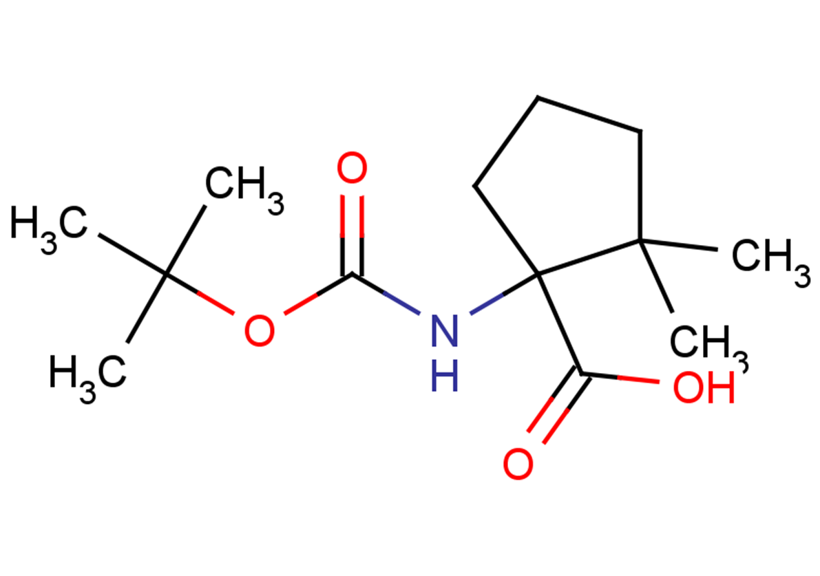 1-{[(tert-butoxy)carbonyl]amino}-2,2-dimethylcyclopentane-1-carboxylic acid