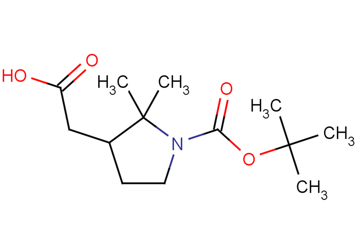 2-{1-[(tert-butoxy)carbonyl]-2,2-dimethylpyrrolidin-3-yl}acetic acid