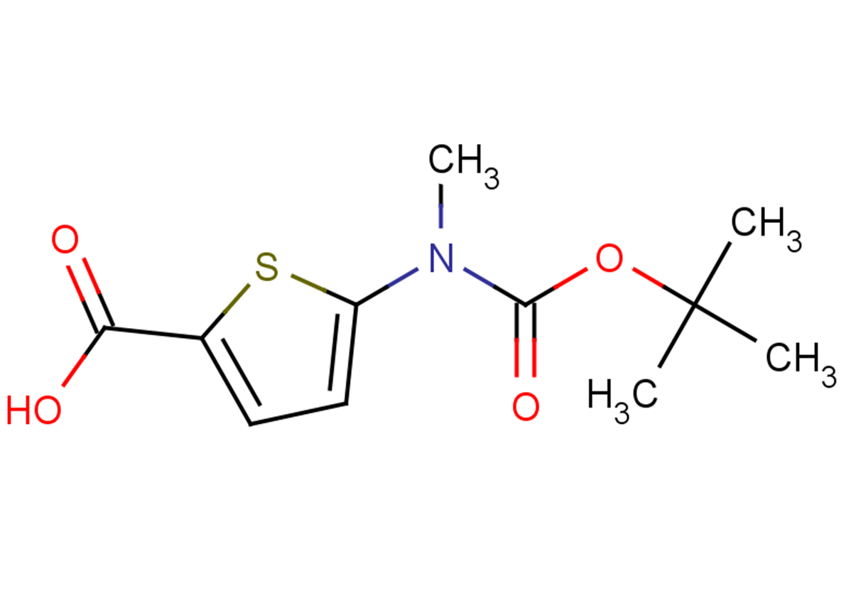 5-{[(tert-butoxy)carbonyl](methyl)amino}thiophene-2-carboxylic acid