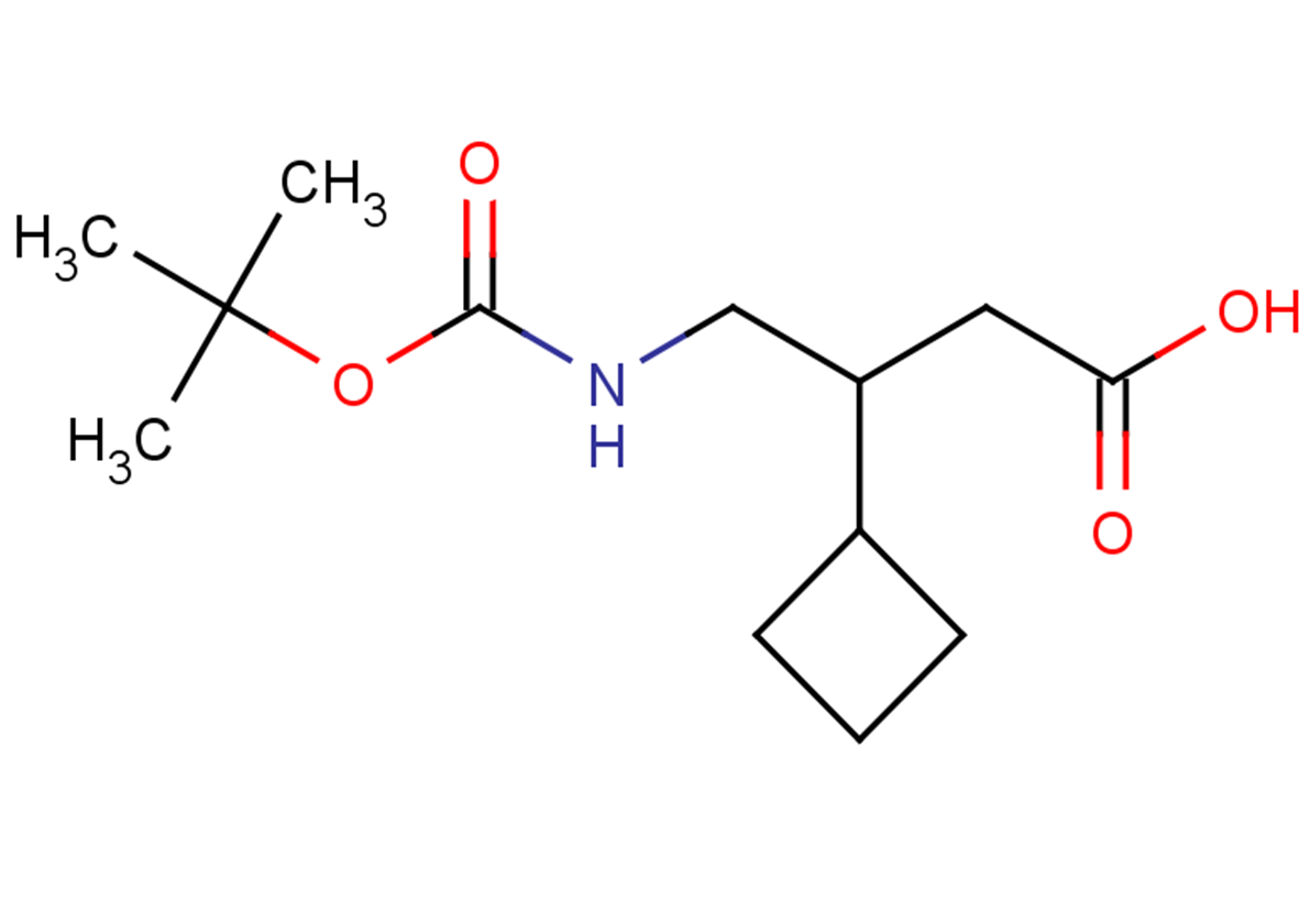 4-{[(tert-butoxy)carbonyl]amino}-3-cyclobutylbutanoic acid
