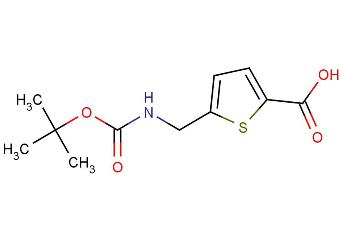 5-({[(tert-butoxy)carbonyl]amino}methyl)thiophene-2-carboxylic acid
