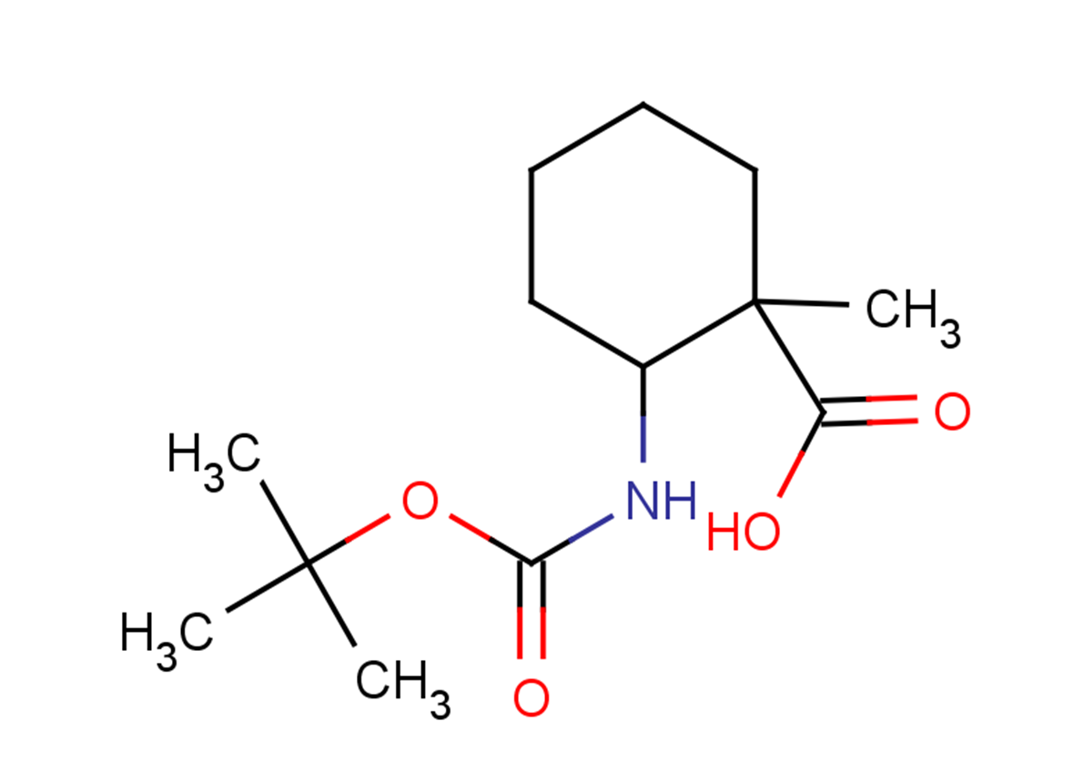 2-{[(tert-butoxy)carbonyl]amino}-1-methylcyclohexane-1-carboxylic acid