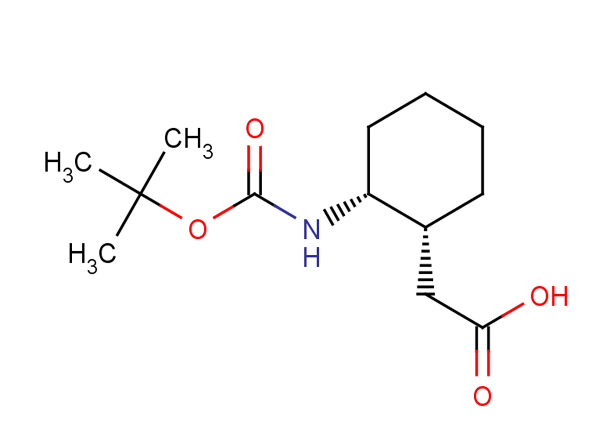 2-[(1R,2R)-2-{[(tert-butoxy)carbonyl]amino}cyclohexyl]acetic acid