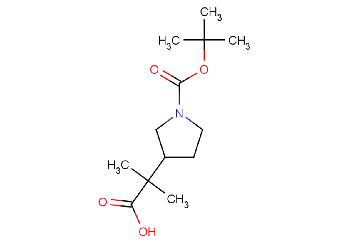 2-{1-[(tert-butoxy)carbonyl]pyrrolidin-3-yl}-2-methylpropanoic acid