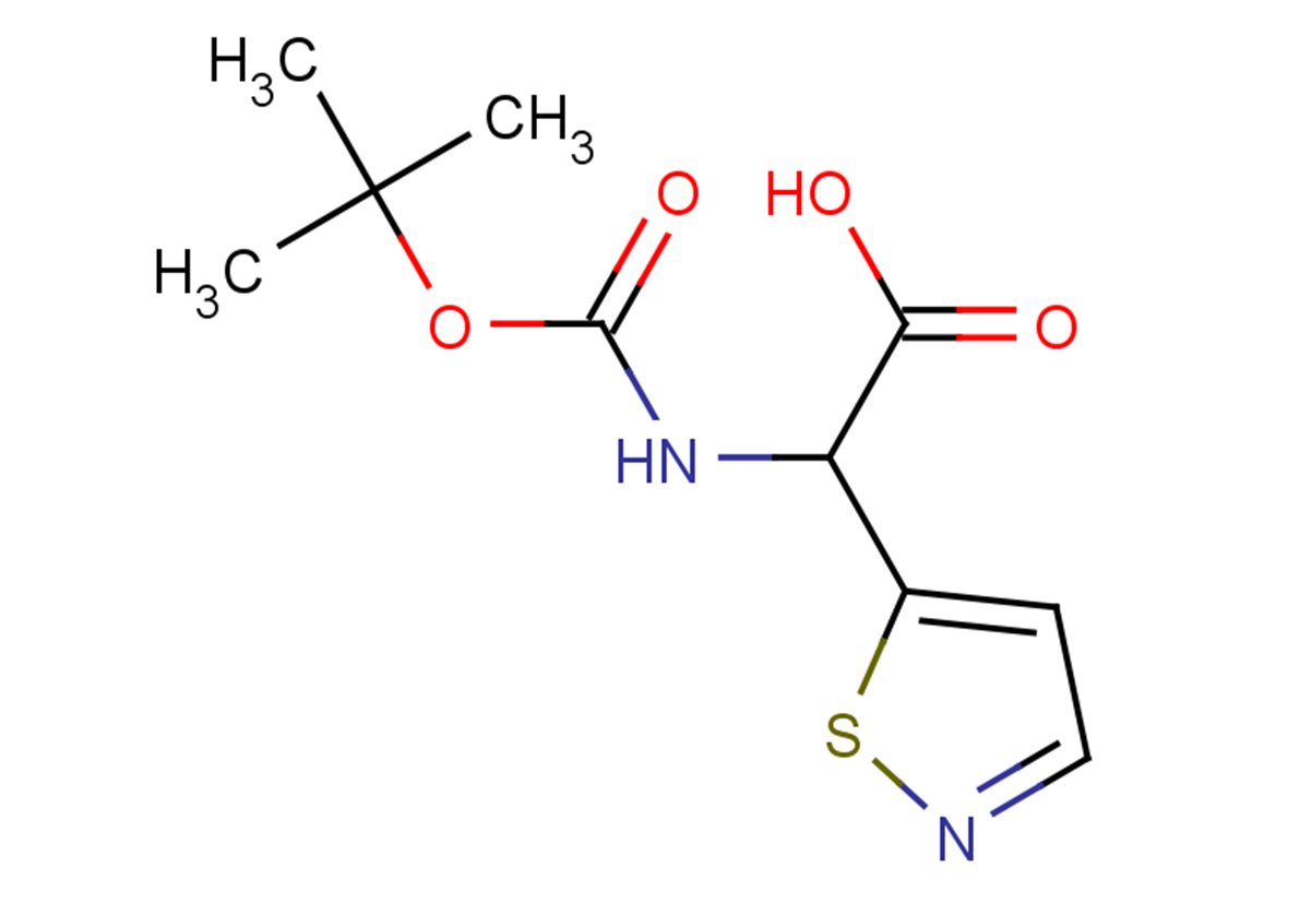 2-{[(tert-butoxy)carbonyl]amino}-2-(1,2-thiazol-5-yl)acetic acid