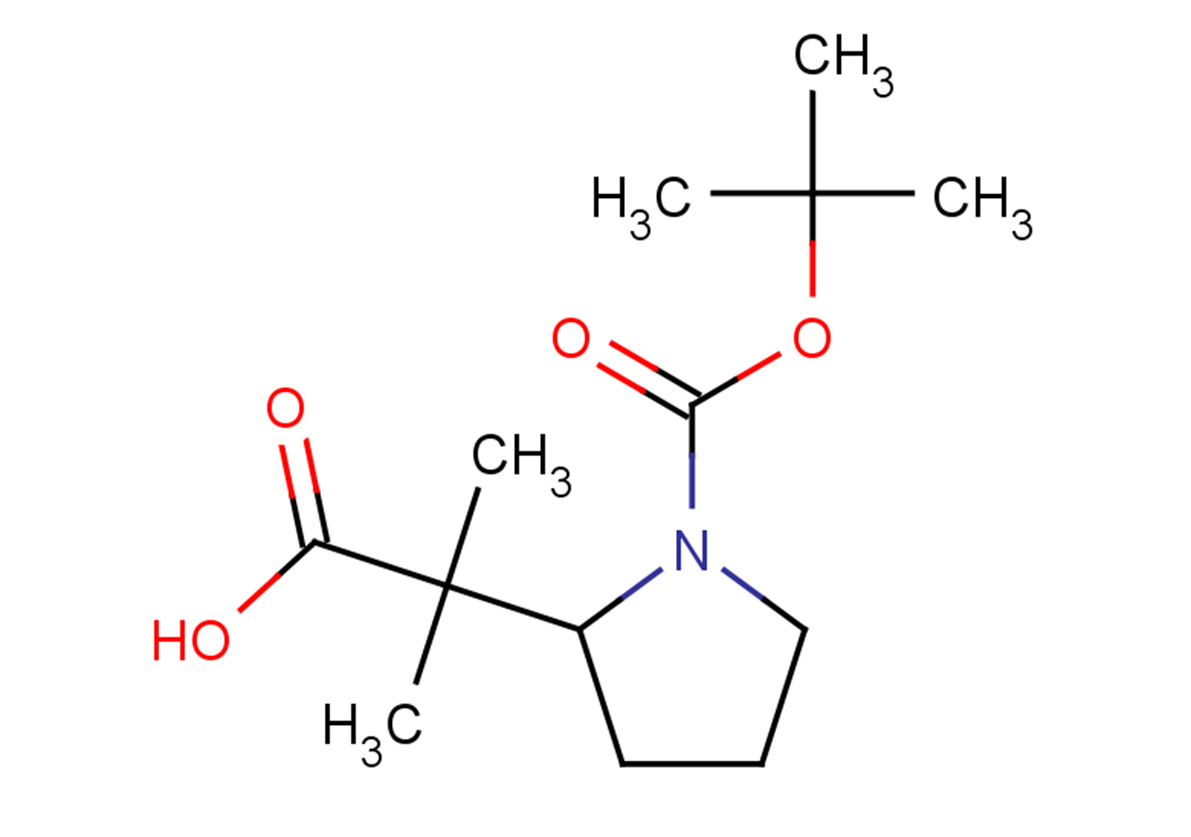 2-{1-[(tert-butoxy)carbonyl]pyrrolidin-2-yl}-2-methylpropanoic acid