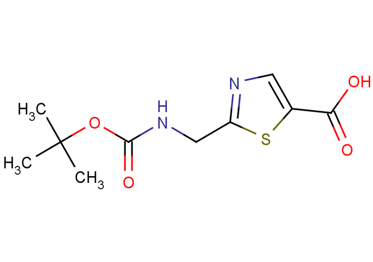 2-({[(tert-butoxy)carbonyl]amino}methyl)-1,3-thiazole-5-carboxylic acid