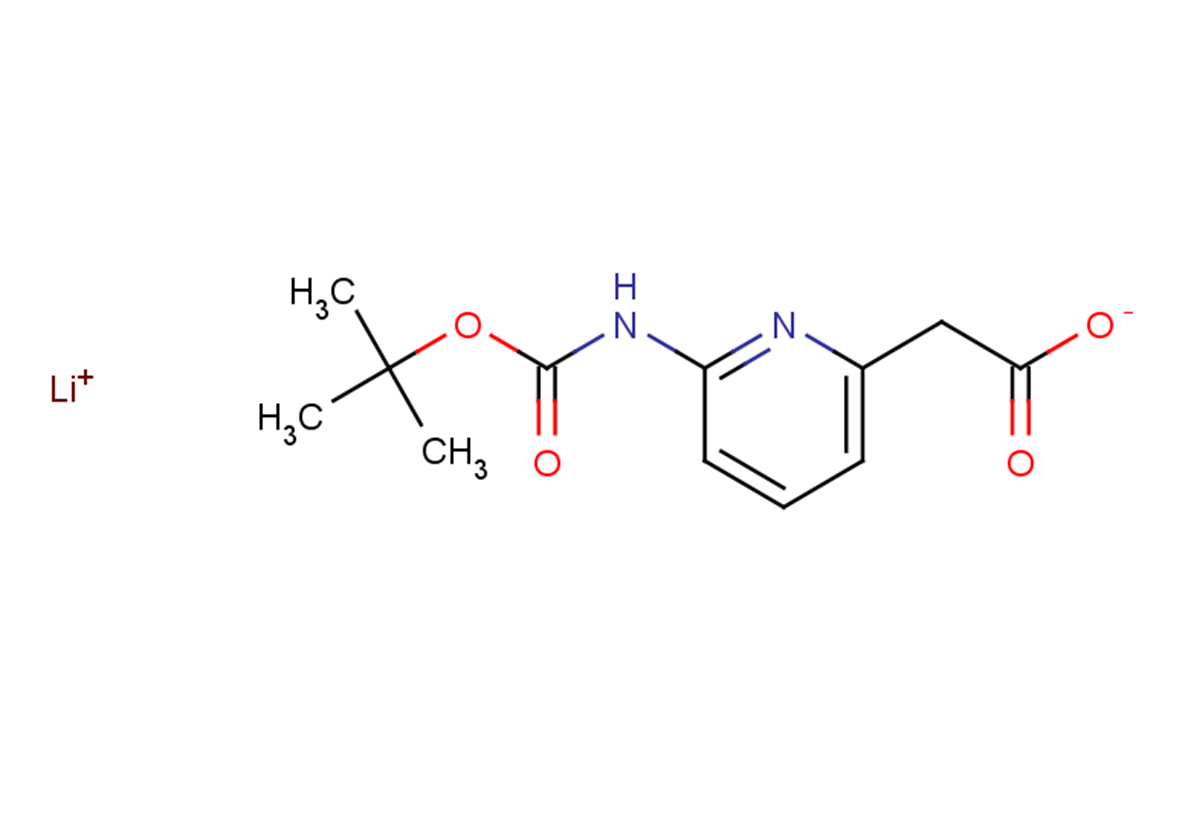 lithium(1+) ion 2-(6-{[(tert-butoxy)carbonyl]amino}pyridin-2-yl)acetate