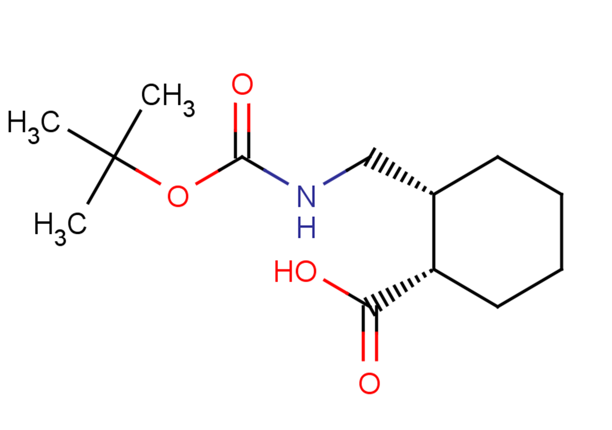 (1S,2R)-2-({[(tert-butoxy)carbonyl]amino}methyl)cyclohexane-1-carboxylic acid