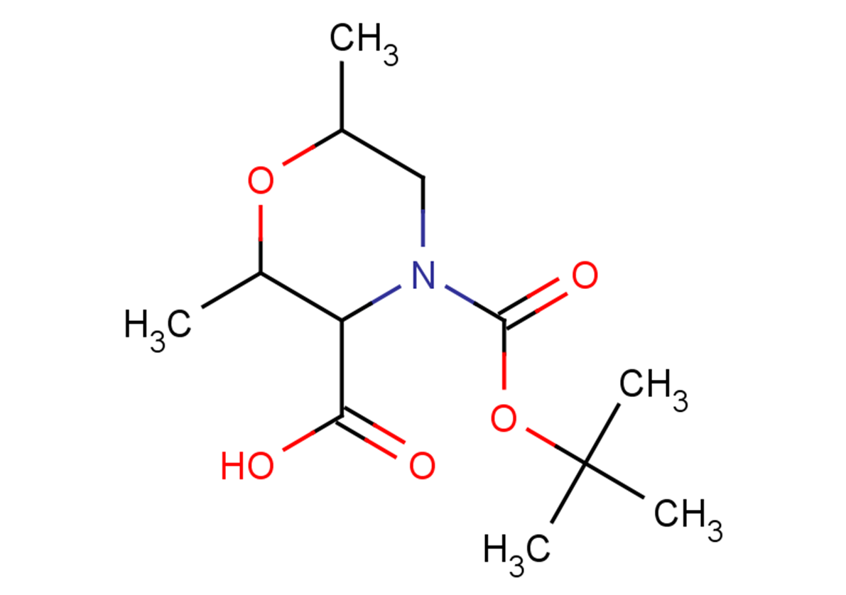 4-[(tert-butoxy)carbonyl]-2,6-dimethylmorpholine-3-carboxylic acid