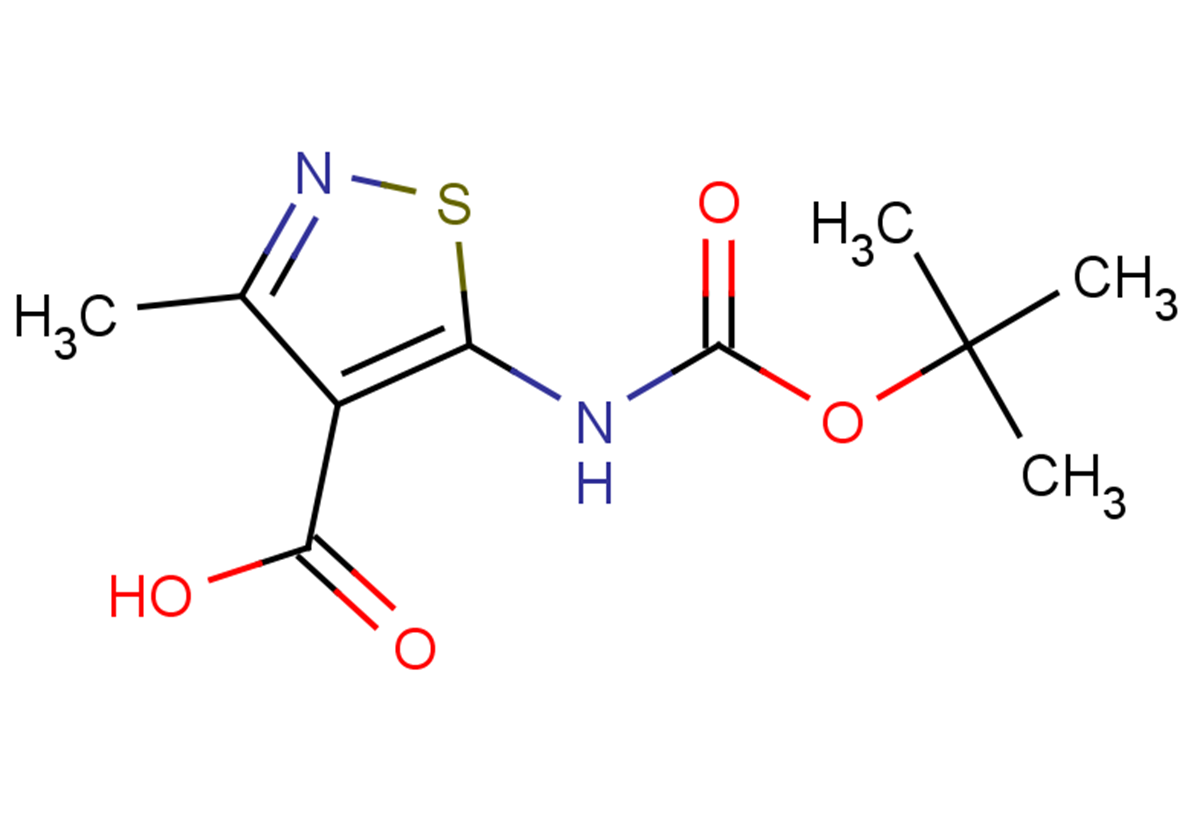 5-{[(tert-butoxy)carbonyl]amino}-3-methyl-1,2-thiazole-4-carboxylic acid