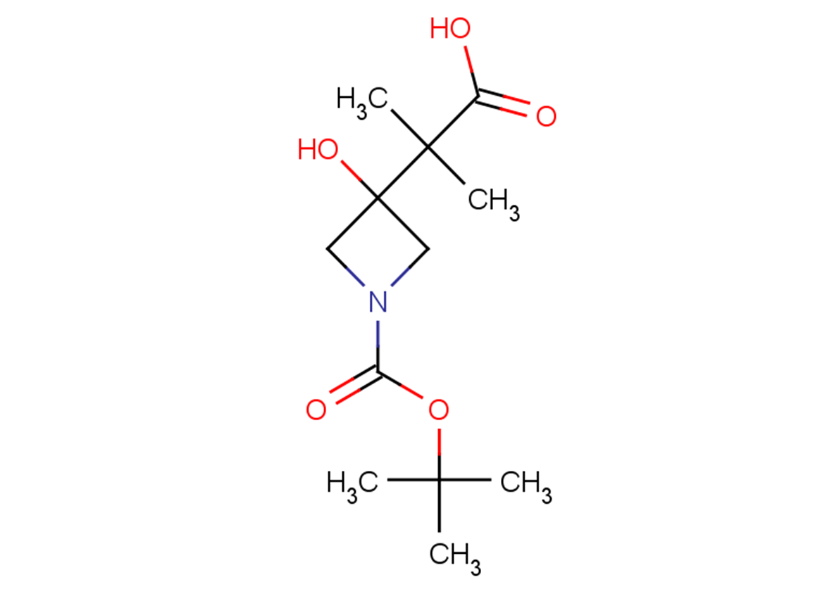 2-{1-[(tert-butoxy)carbonyl]-3-hydroxyazetidin-3-yl}-2-methylpropanoic acid