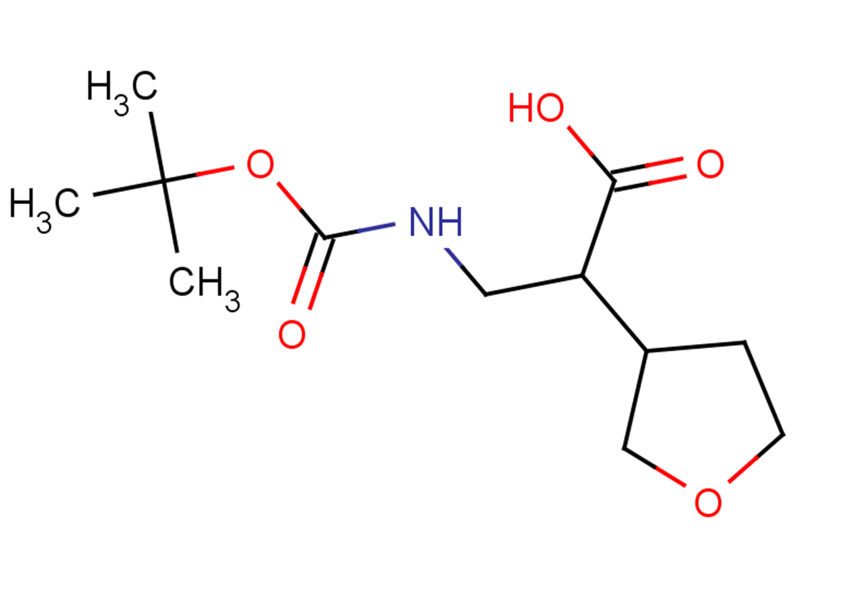 3-{[(tert-butoxy)carbonyl]amino}-2-(oxolan-3-yl)propanoic acid